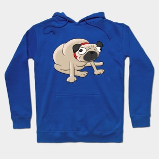 Cute Cartoon Pug Hoodie